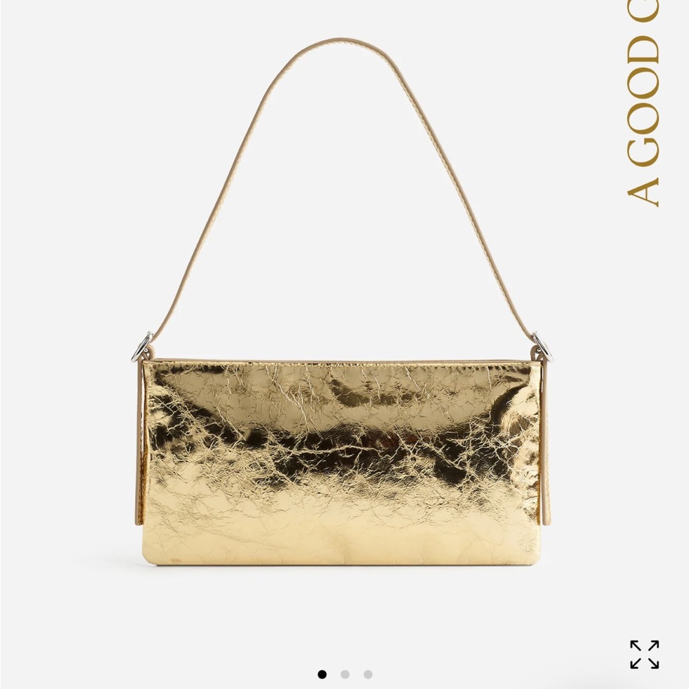 The Sculptural-Buckle Mini Shoulder Bag